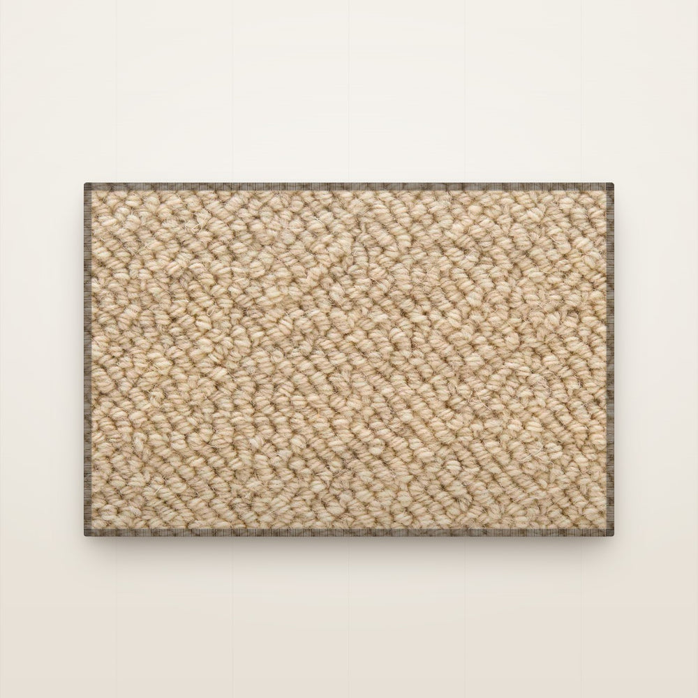 Woolara Teppich nach Maß, Sand Mittel
