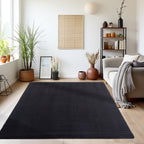 Sky 5400 Black Kurzflor Teppich