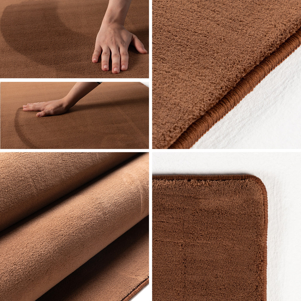 Sky 5400 Brown Kurzflor Teppich
