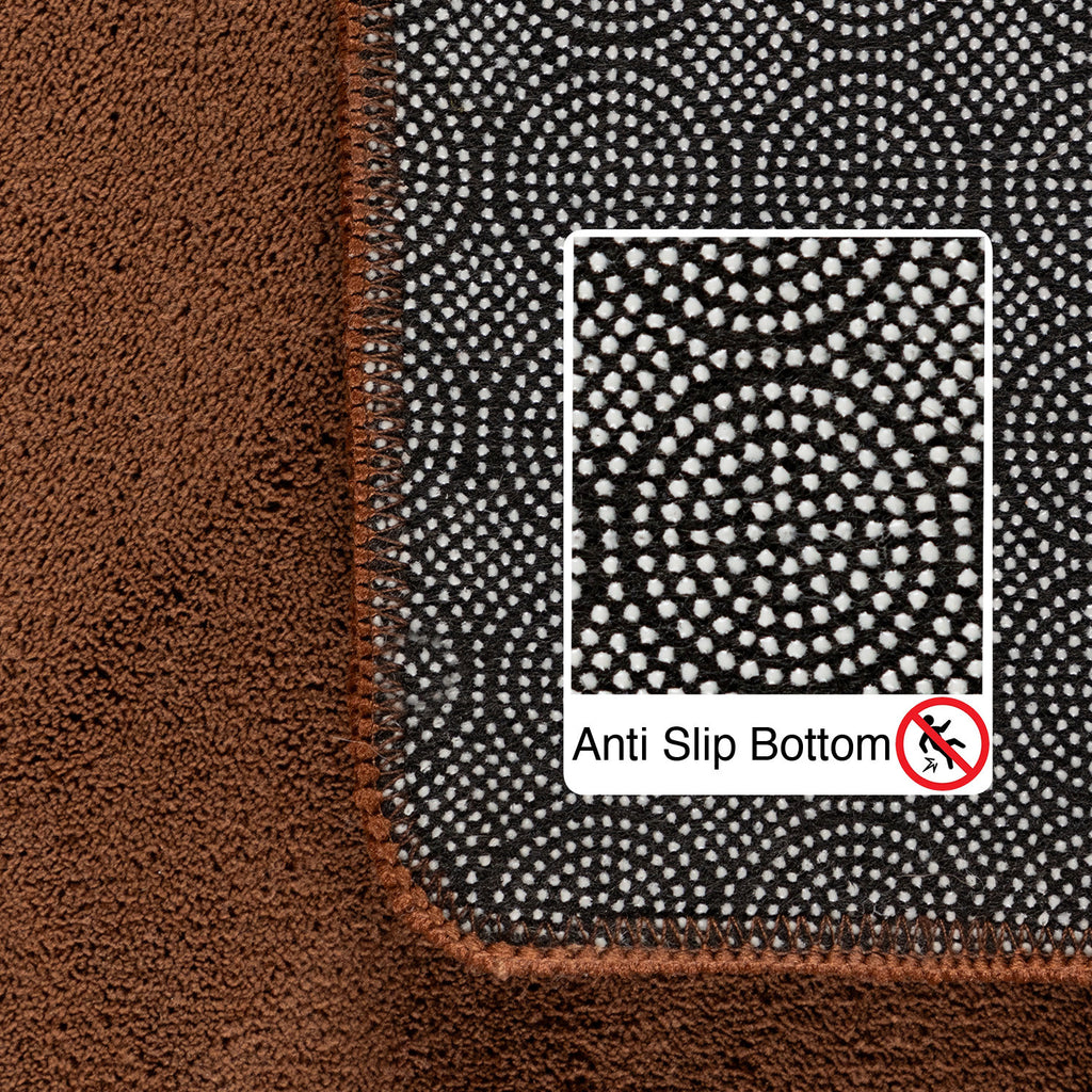 Sky 5400 Brown Kurzflor Teppich