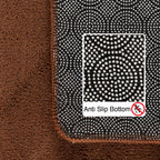 Sky 5400 Brown Kurzflor Teppich
