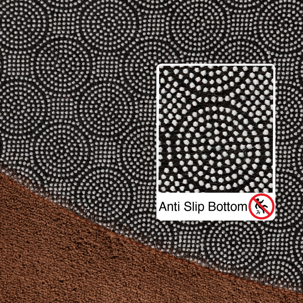Sky 5400 Brown Kurzflor Teppich