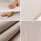 Sky 5400 Cream Kurzflor Teppich