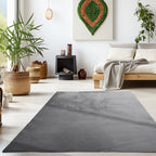 Sky 5400 Grey Kurzflor Teppich