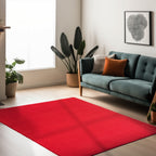 Sky 5400 Red Kurzflor Teppich