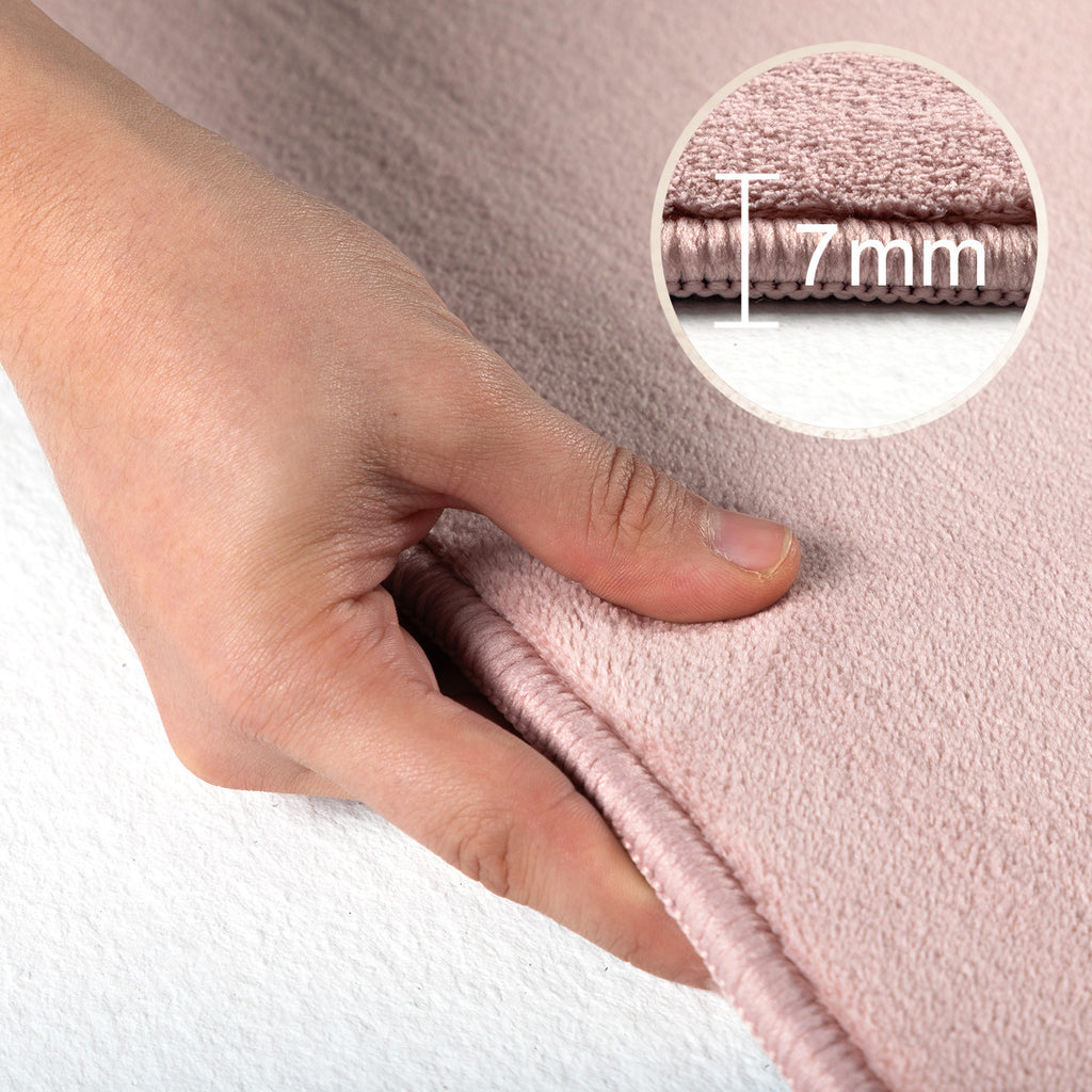 Sky 5400 Rose Kurzflor Teppich