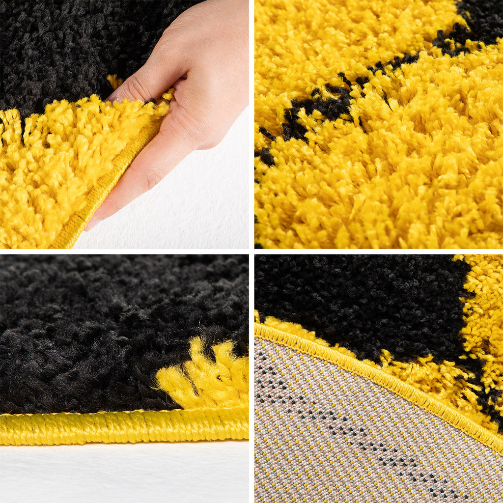Fun 6001 Yellow Kinder Teppich