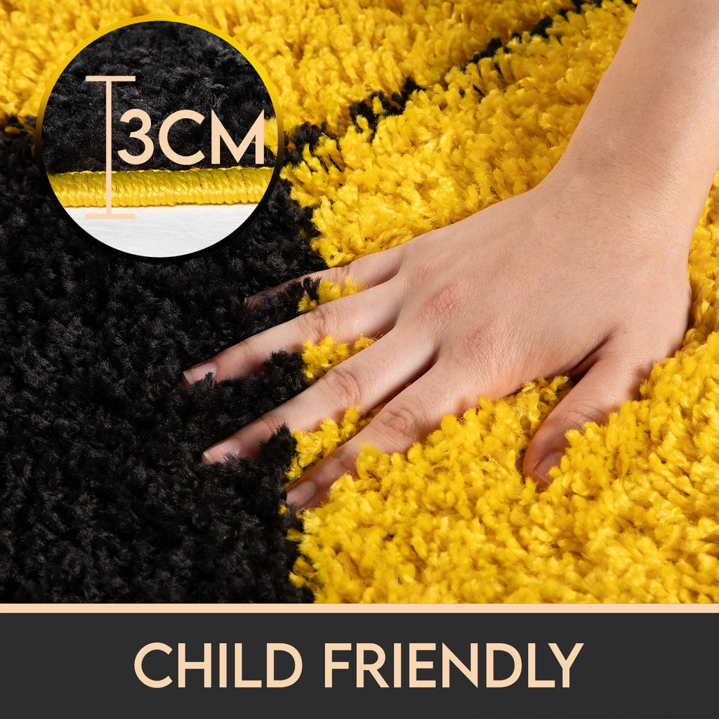 Fun 6001 Yellow Kinder Teppich