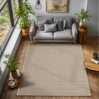 Loom 4300 Beige Kurzflor Teppich