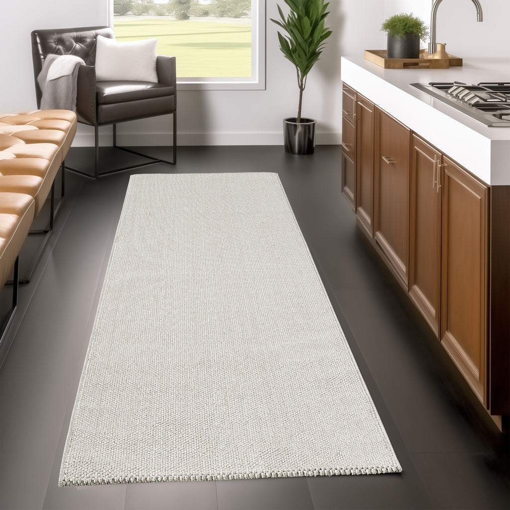 Loom 4300 Cream Kurzflor Teppich