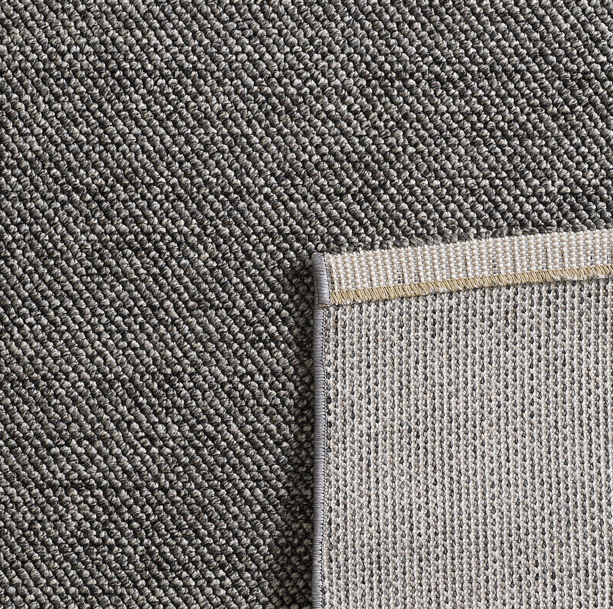 Loom 4300 Grey Kurzflor Teppich