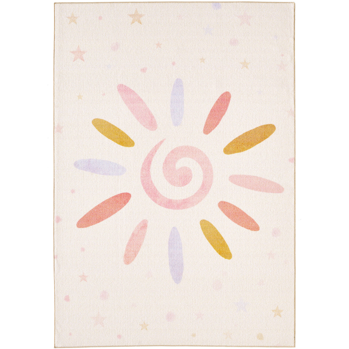 Play 2021 Cream Kinder Teppich