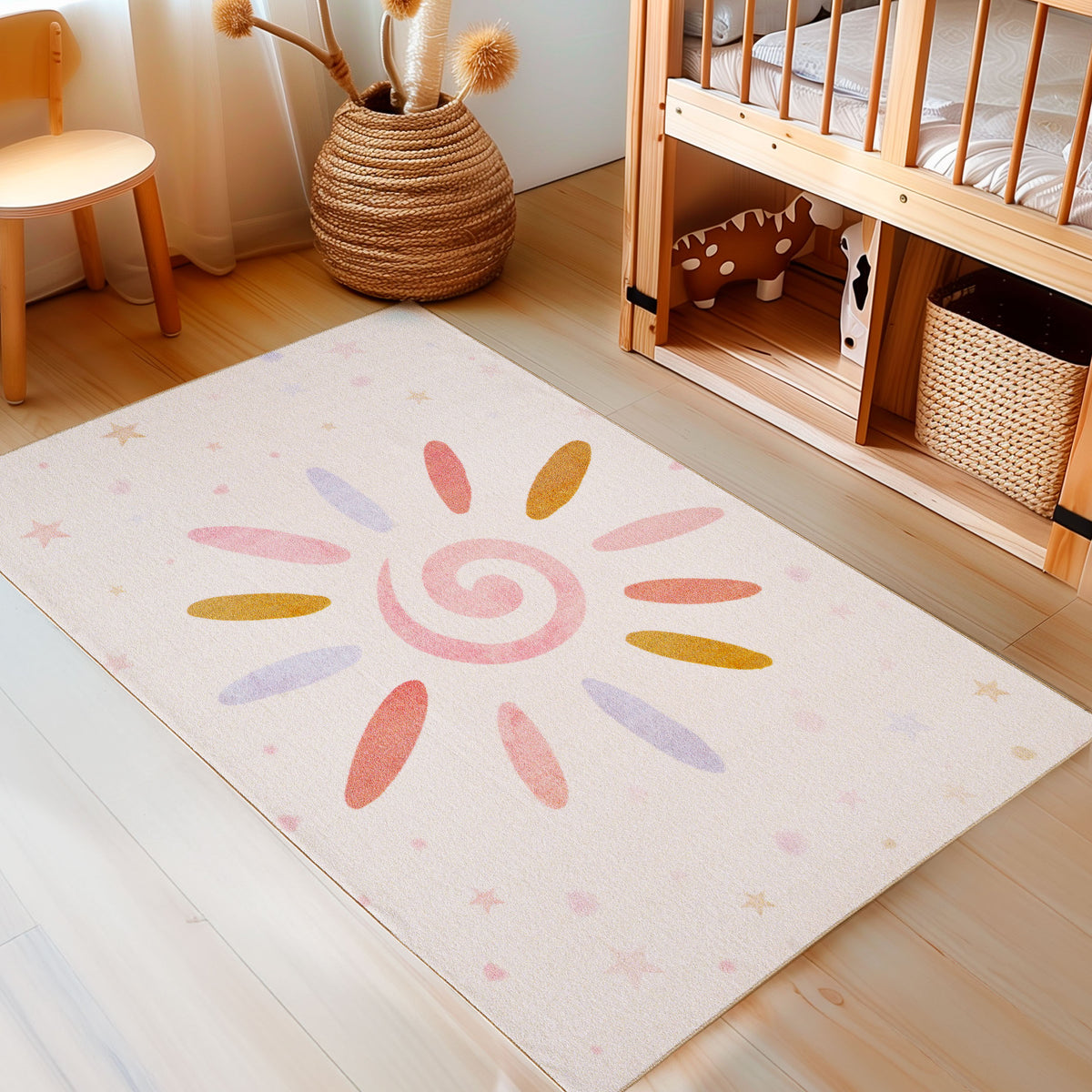 Play 2021 Cream Kinder Teppich