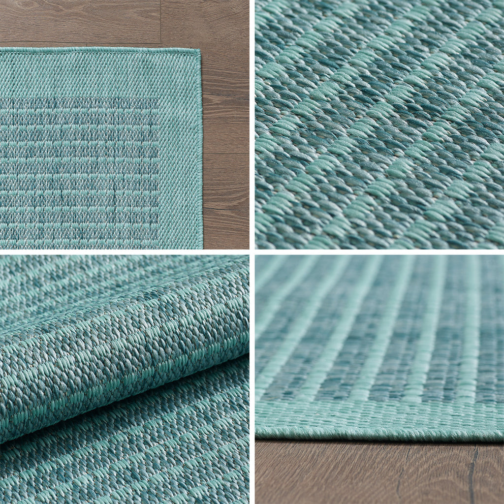 Giza 1410 Blue Outdoor Teppich
