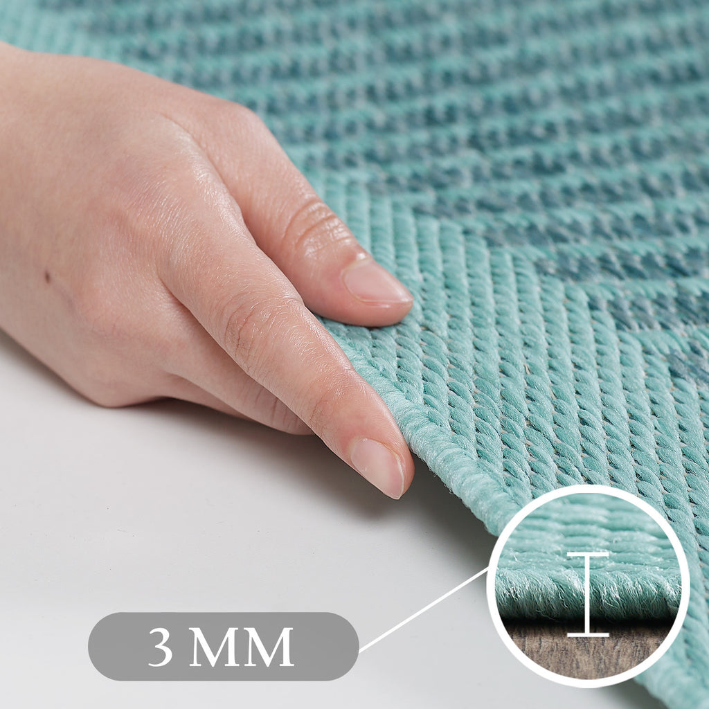 Giza 1410 Blue Outdoor Teppich
