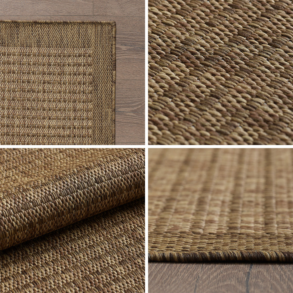 Giza 1410 Brown Outdoor Teppich