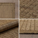 Giza 1410 Brown Outdoor Teppich