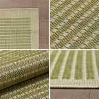 Giza 1410 Green Outdoor Teppich