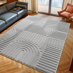Art 1121 Silver Kurzflor Teppich