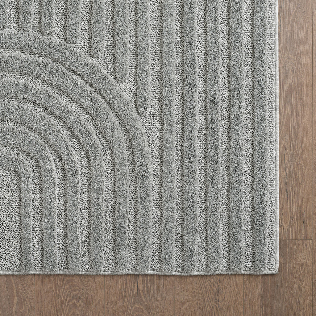 Art 1121 Silver Kurzflor Teppich