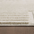 Art 1121 Cream Kurzflor Teppich