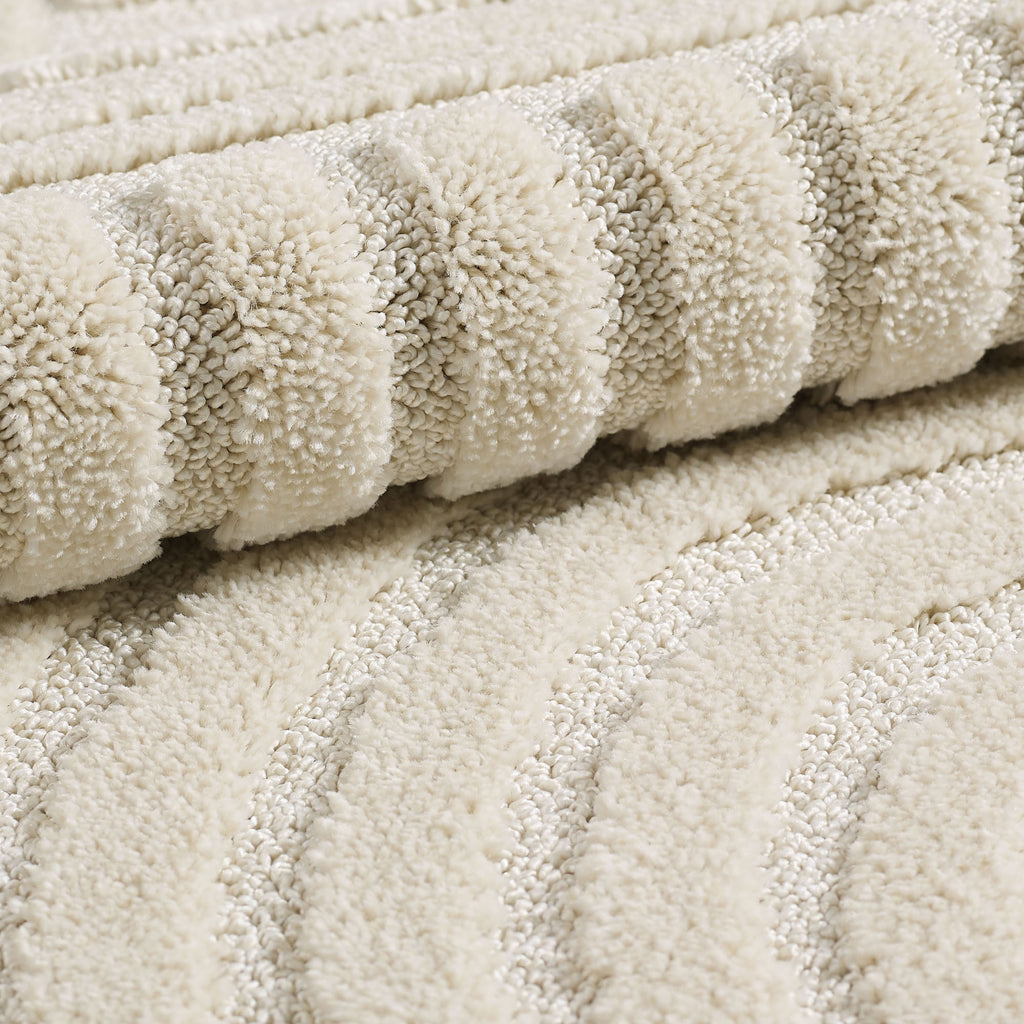 Art 1121 Cream Kurzflor Teppich