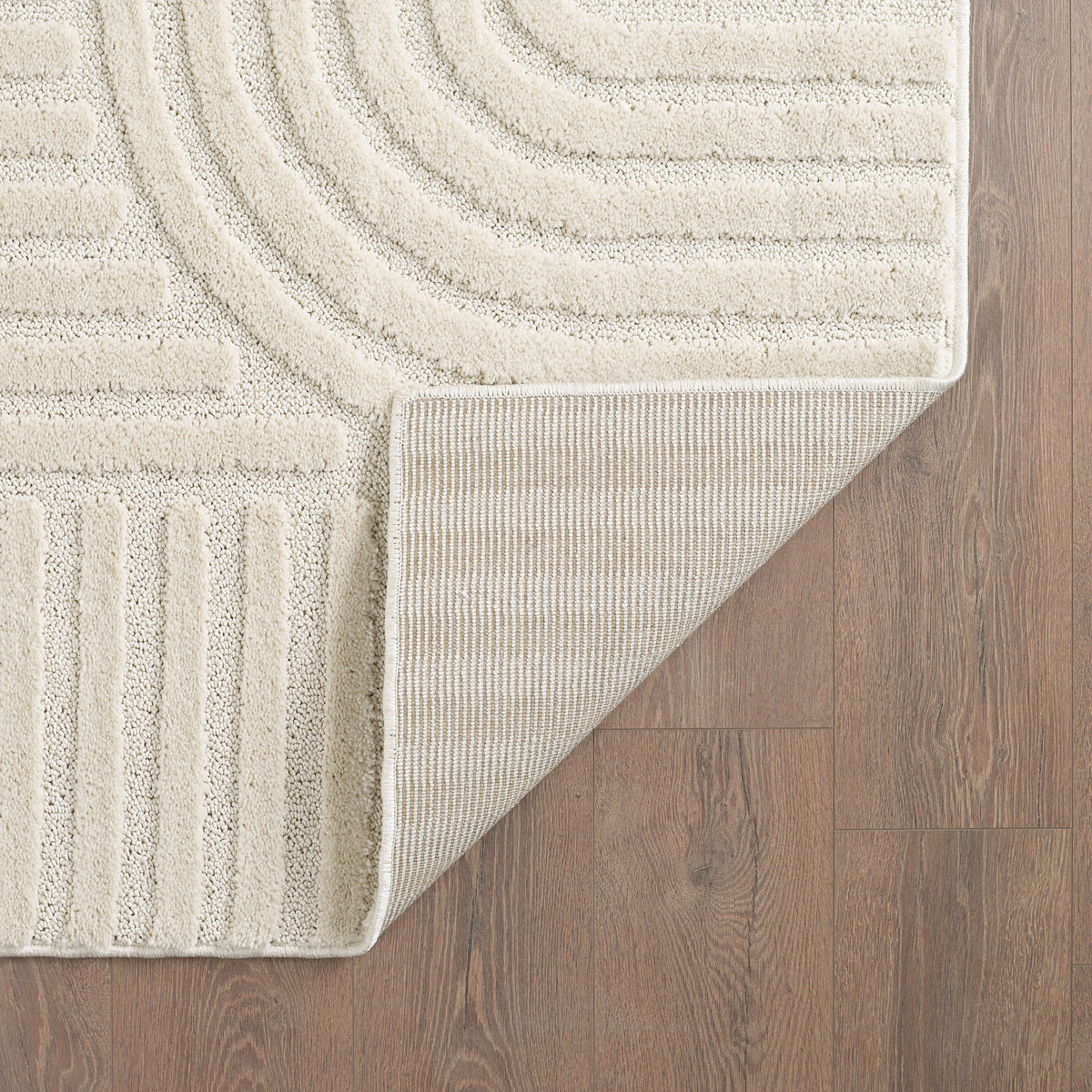Art 1121 Cream Kurzflor Teppich