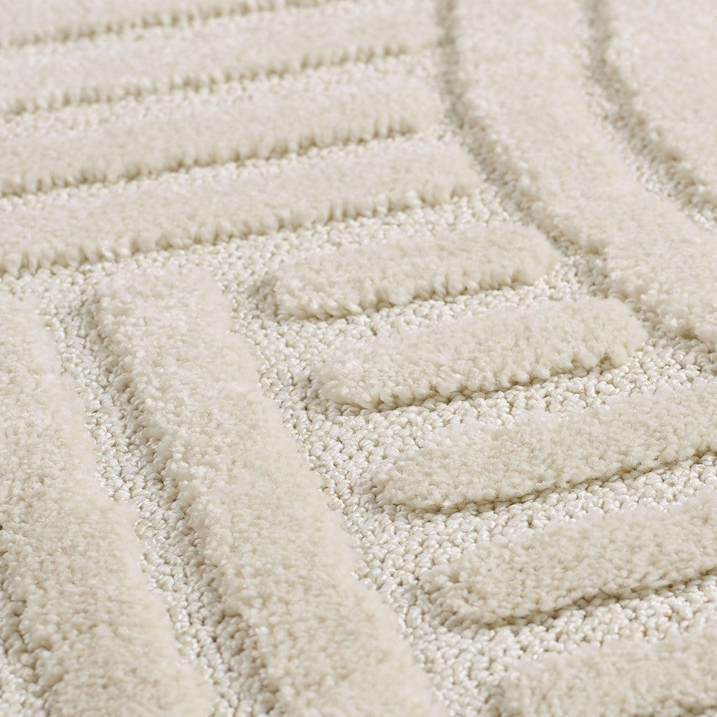 Art 1121 Cream Kurzflor Teppich