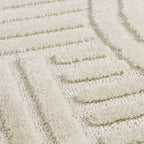 Art 1121 Cream Kurzflor Teppich