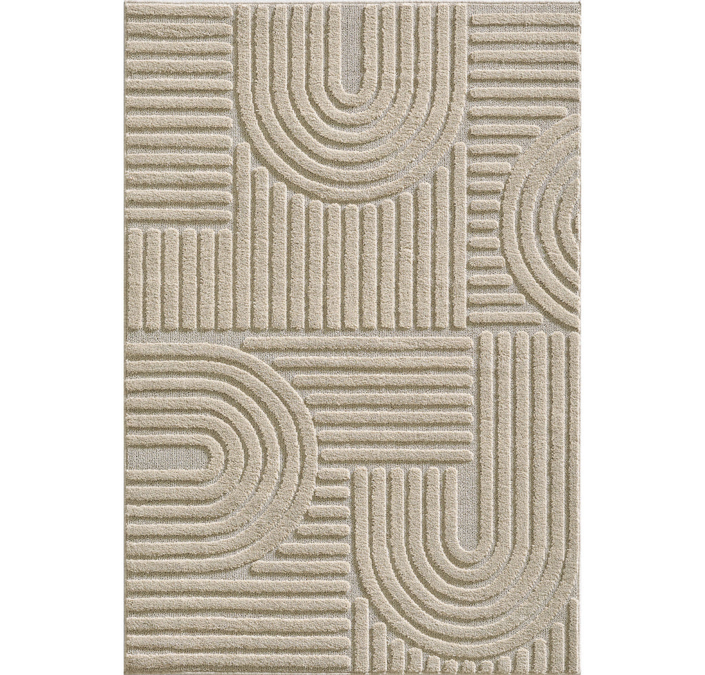 Art 1121 Beige Kurzflor Teppich