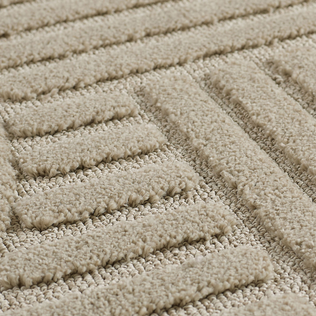 Art 1121 Beige Kurzflor Teppich