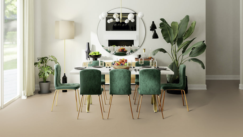Ulvenaro Linoleumboden 200cm | Farbe: Sandbeige | Raumbild 2 (Beispielbild, Farbe kann abweichen)