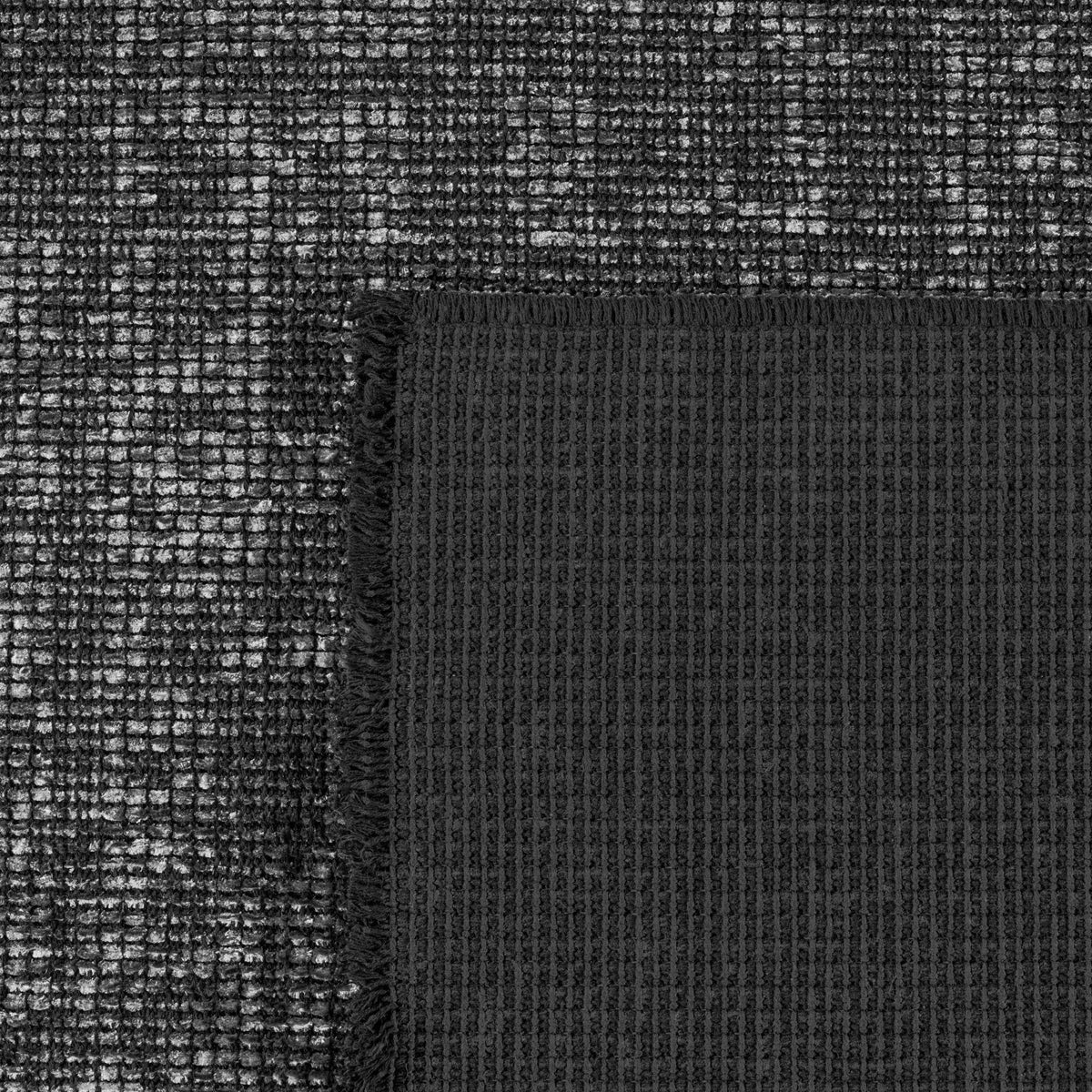 Space 1900 Grey Kurzflor Teppich