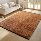 Space 1900 Copper Kurzflor Teppich