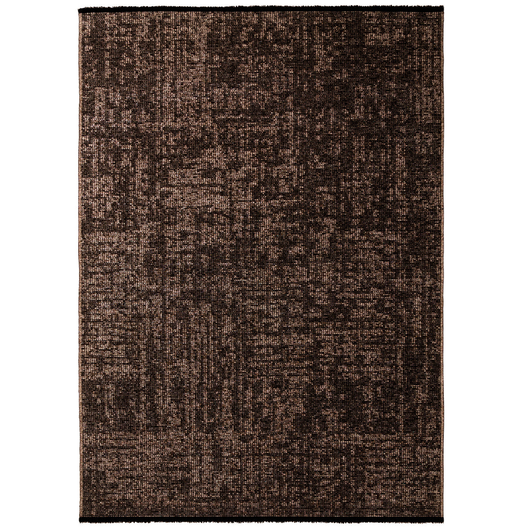 Space 1900 Brown Kurzflor Teppich