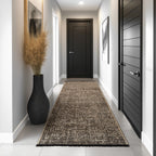 Space 1900 Brown Kurzflor Teppich