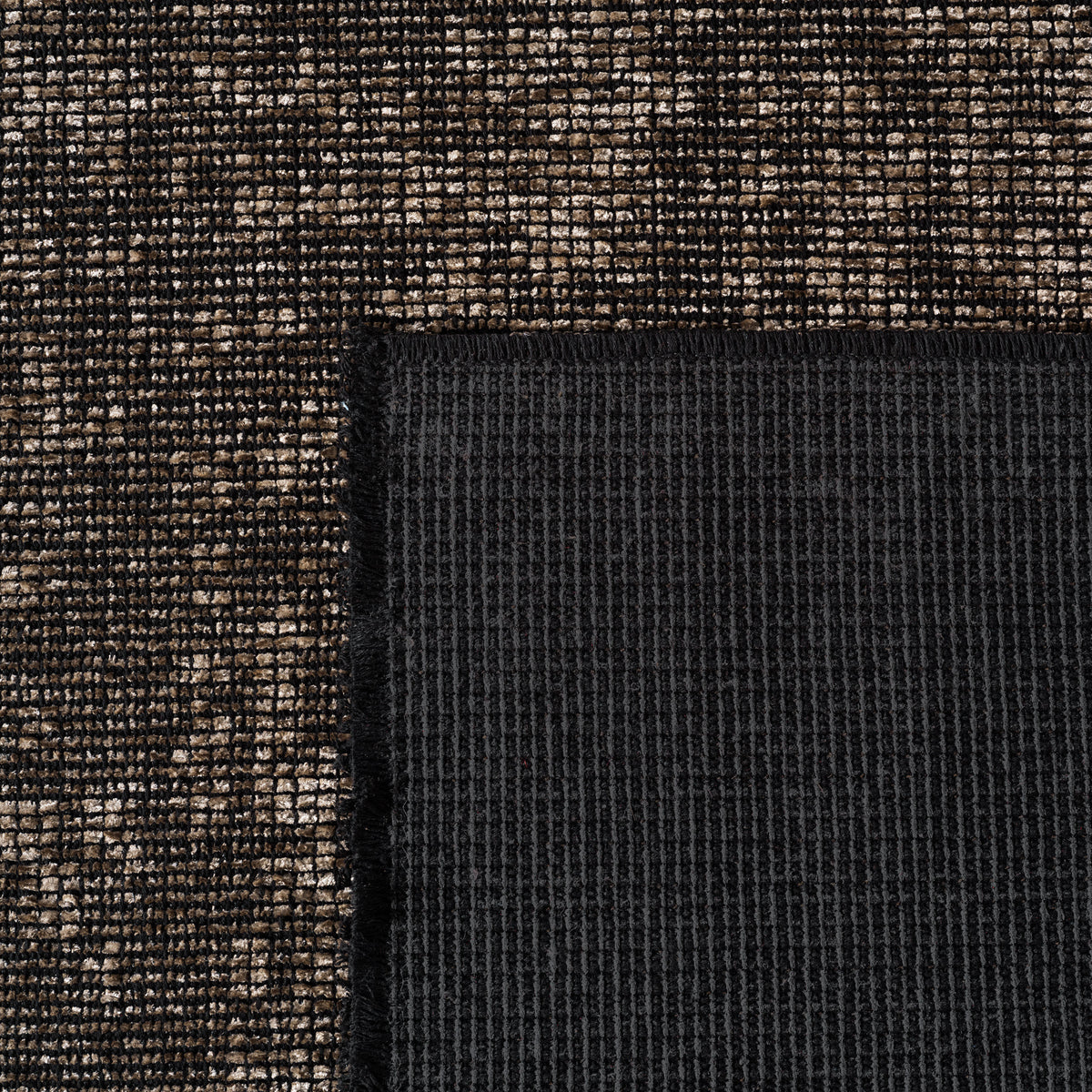 Space 1900 Brown Kurzflor Teppich