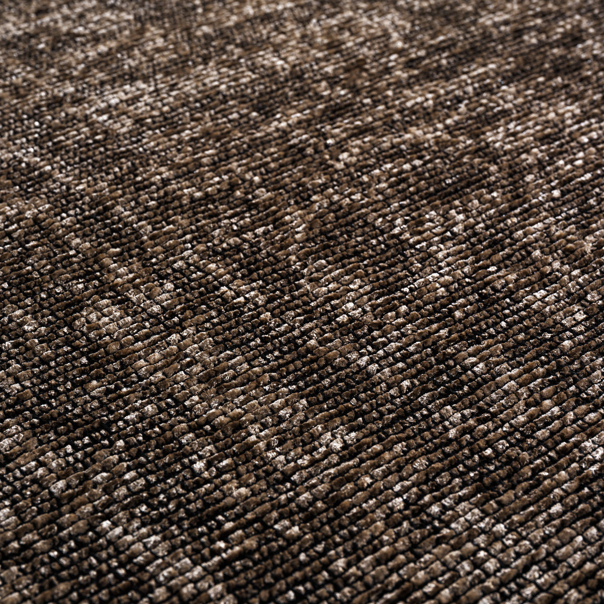 Space 1900 Brown Kurzflor Teppich