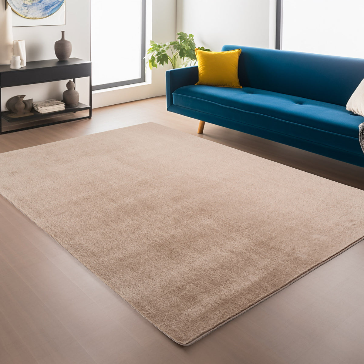 Joy 1400 Beige Kurzflor