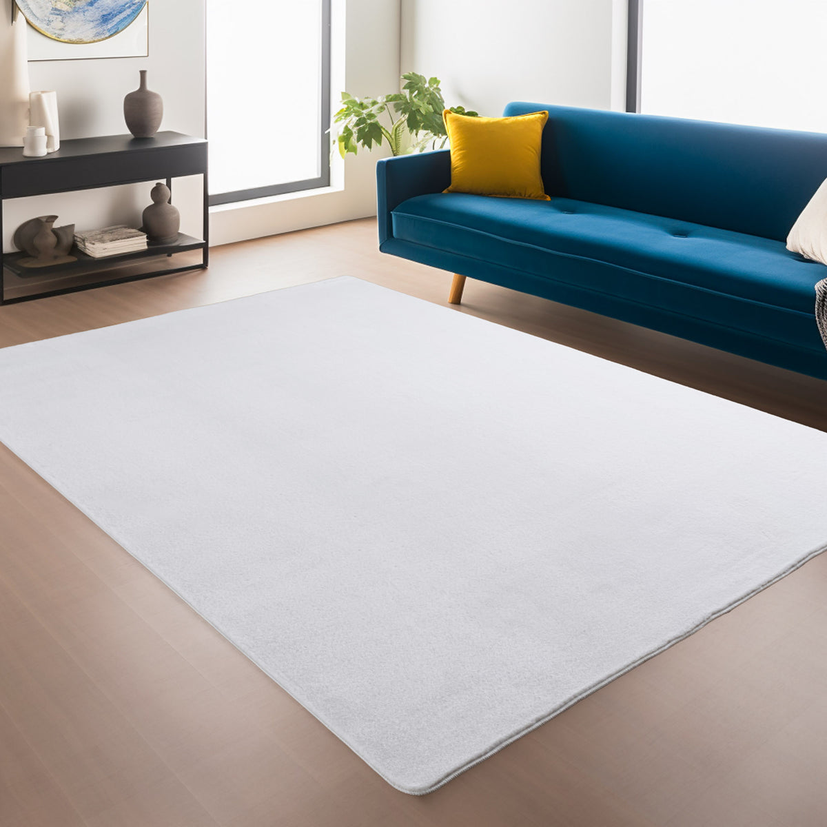 Joy 1400 White Kurzflor