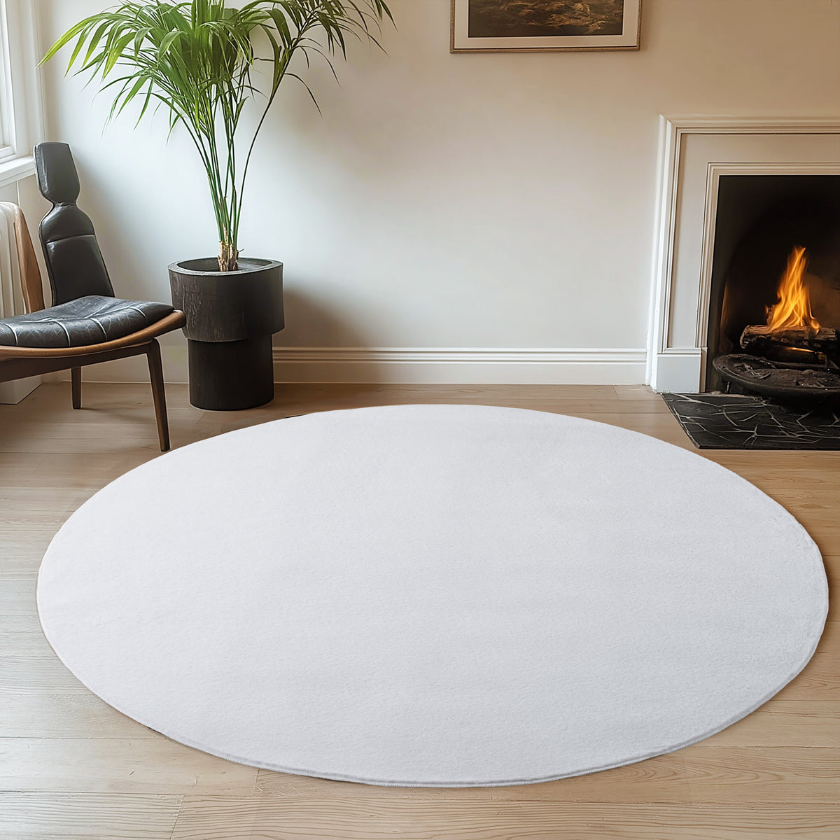 Joy 1400 White Kurzflor