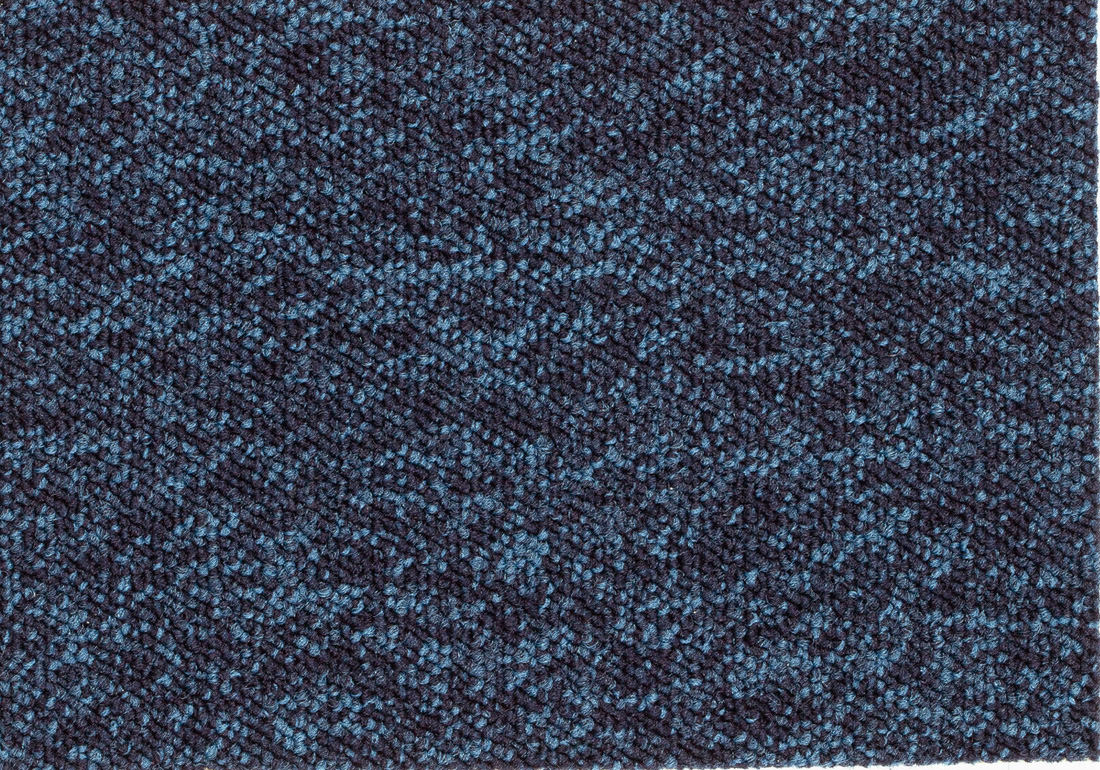 Citvara Teppichfliese 50x50cm, Blau Sehr Dunkel Heller (304)