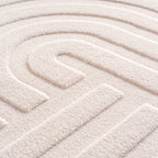 Pompei 1611 Cream Kurzflor Teppich