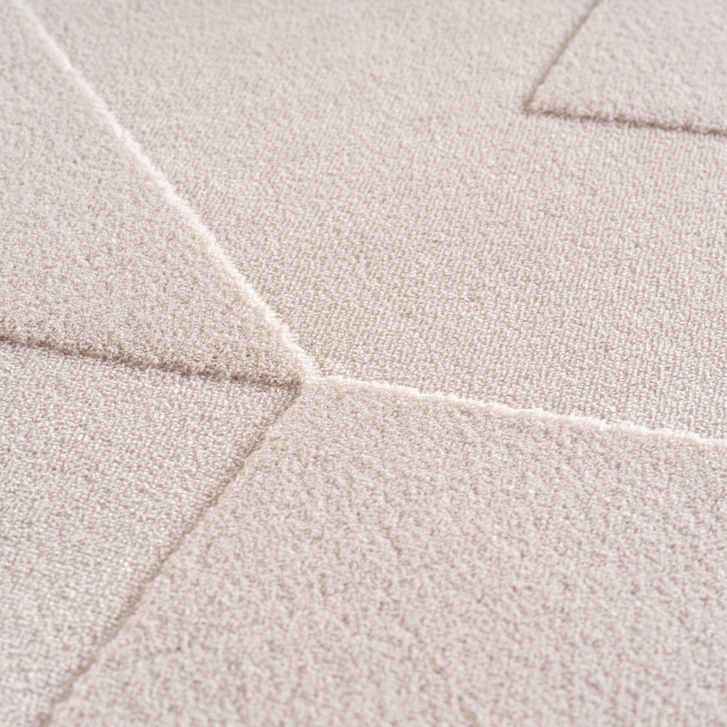 Pompei 1613 Cream Kurzflor Teppich