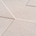 Pompei 1613 Cream Kurzflor Teppich