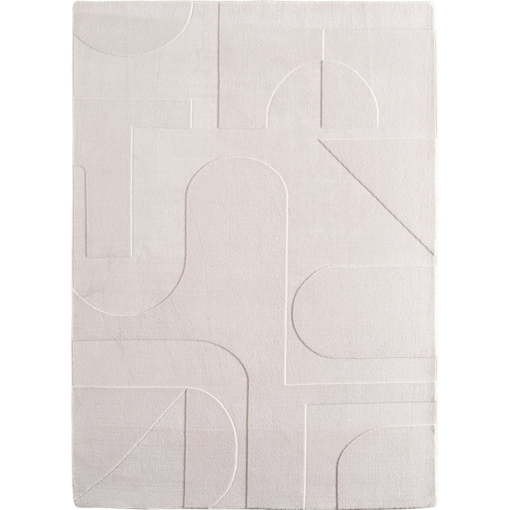 Pompei 1614 Cream Kurzflor Teppich