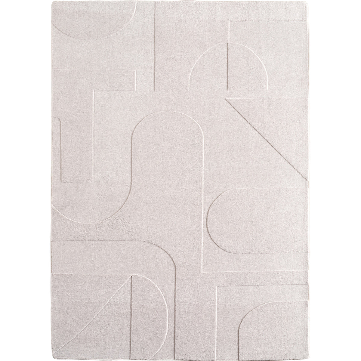 Pompei 1614 Cream Kurzflor Teppich