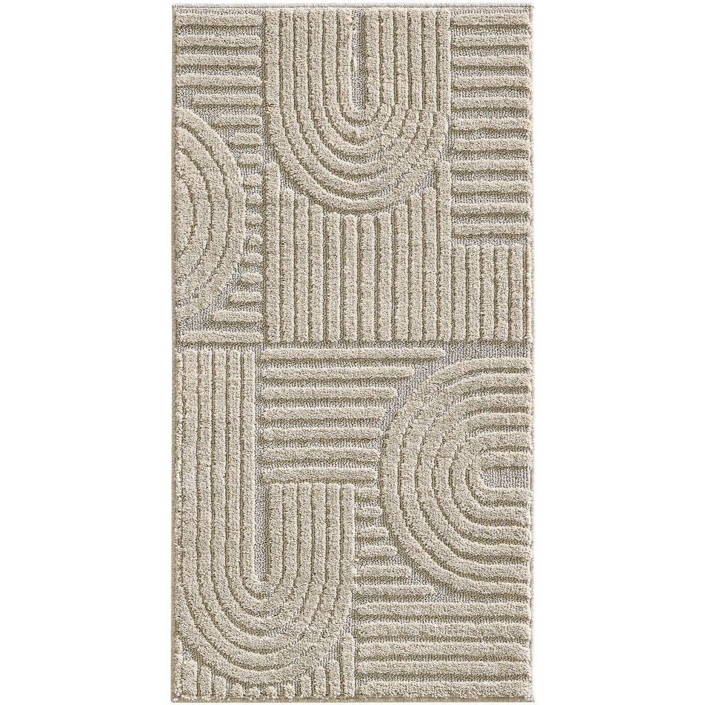 Art 1121 Beige Kurzflor Teppich