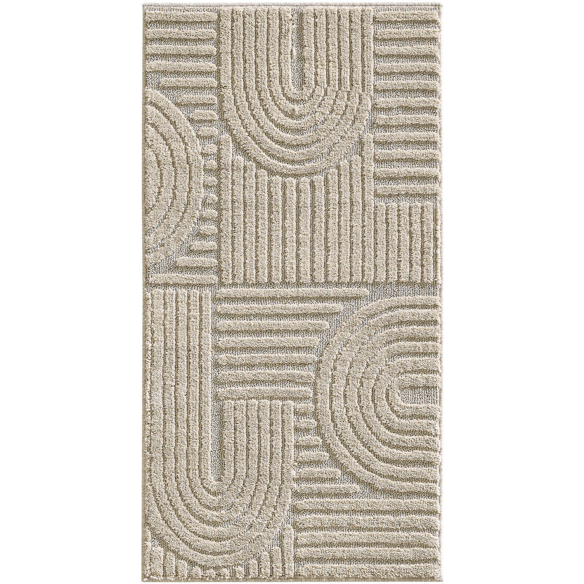 Art 1121 Beige Kurzflor Teppich