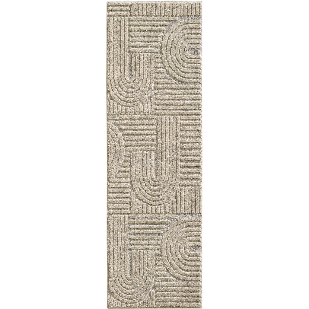 Art 1121 Beige Kurzflor Teppich